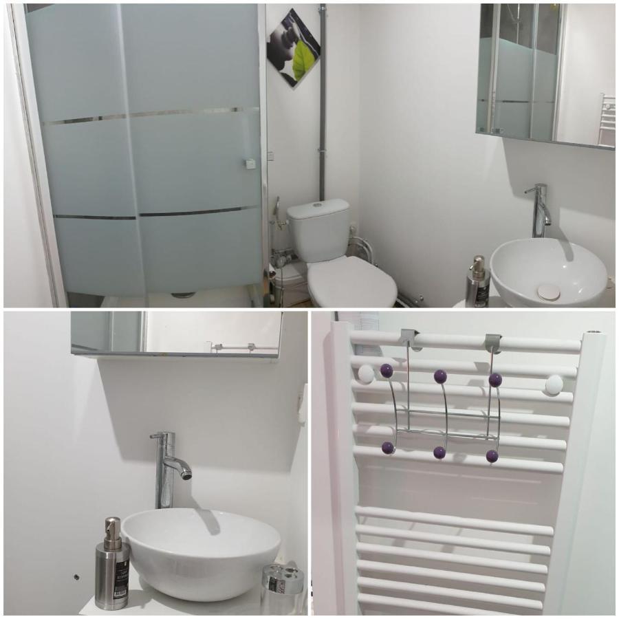 Chambres Poitiers Centre Ville - Salle De Bain, Refrigerateur, Tv Et Machine A Cafe Privatifs - Cuisine Commune - Terrasse - Hotel De Ville A 200M Exterior foto